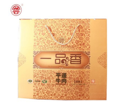 山西特产冠云平遥牛肉180g*8袋装原味一品香零食装牛肉盒